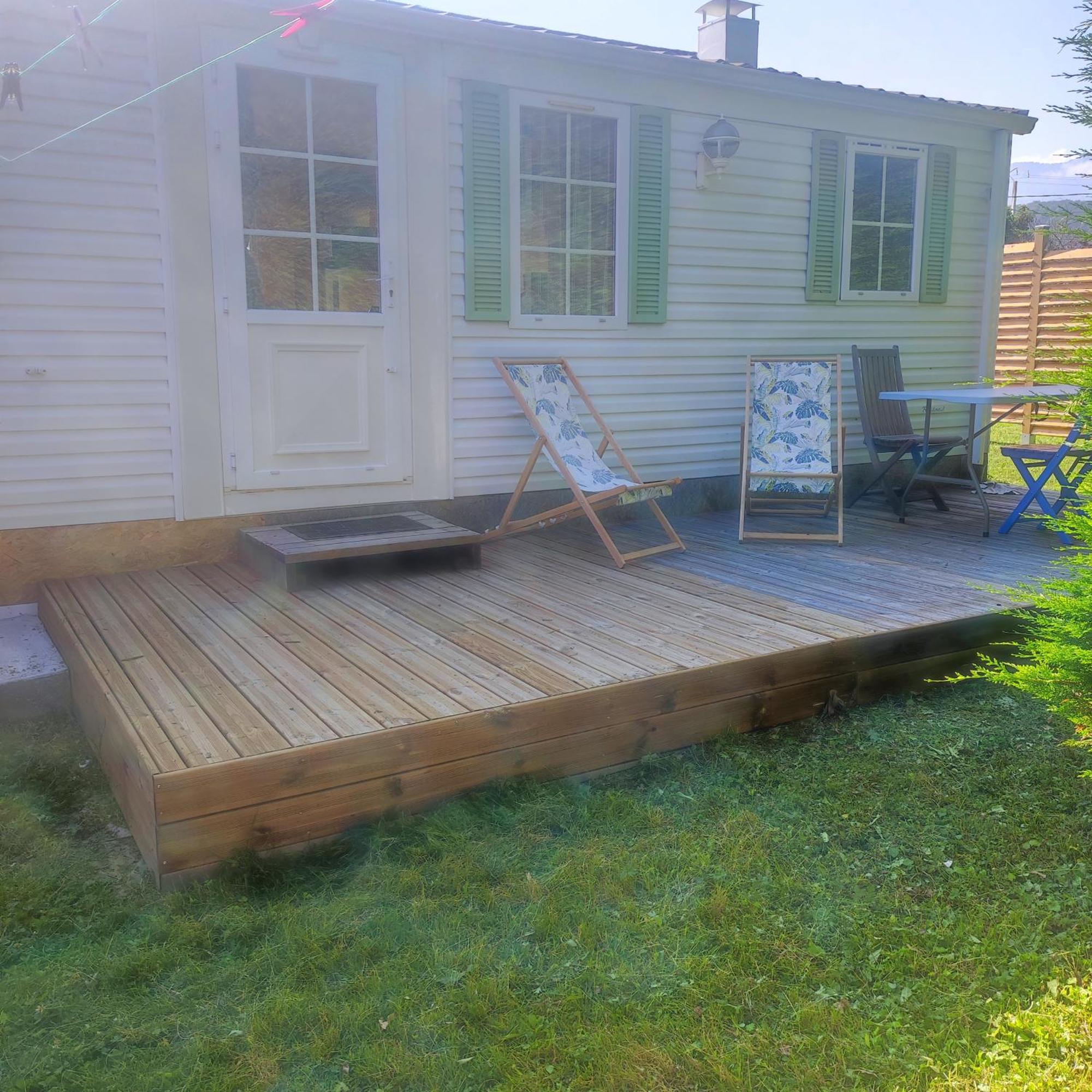 Mobile-Home Avec Terrasse Thonon-les-Bains Eksteriør bilde
