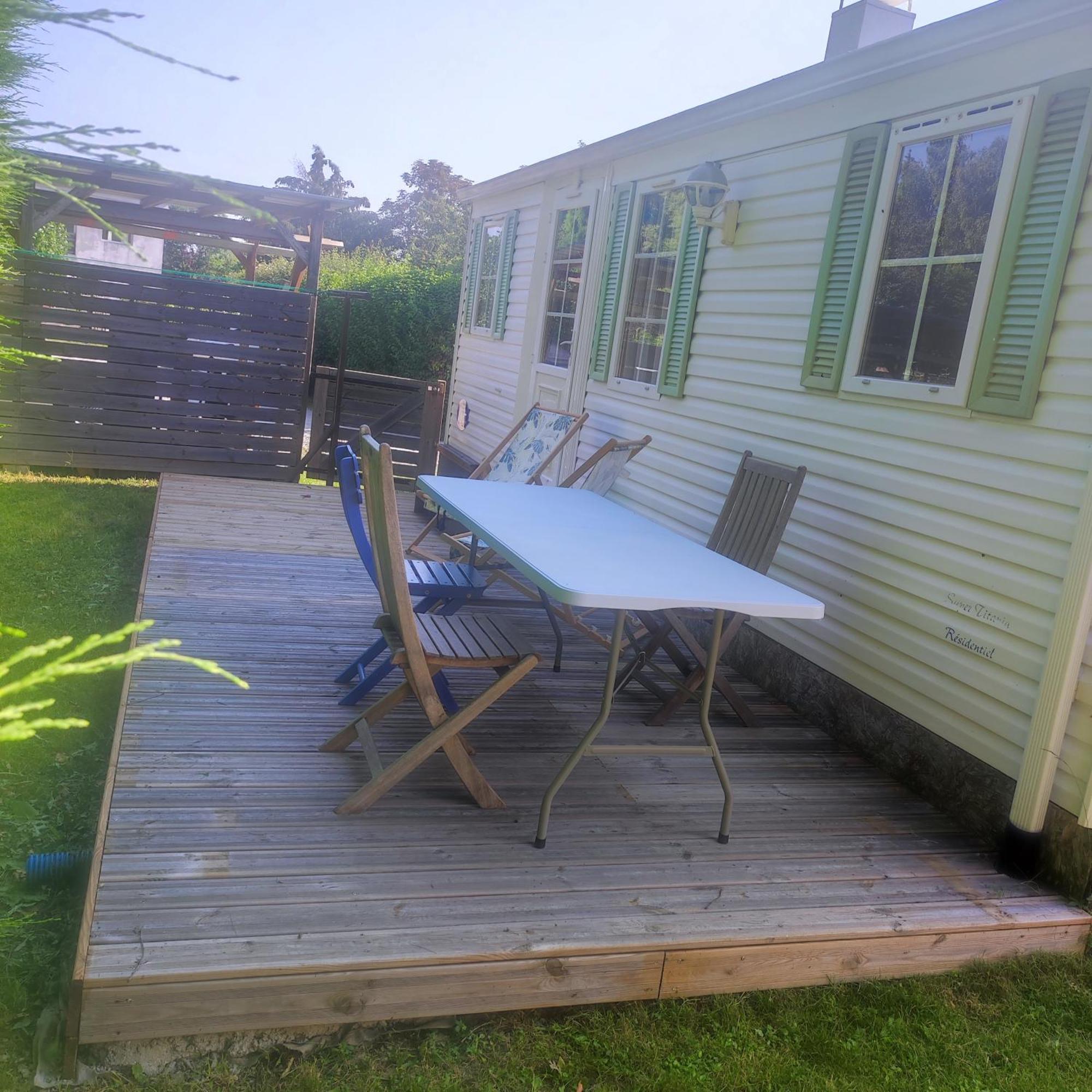 Mobile-Home Avec Terrasse Thonon-les-Bains Eksteriør bilde