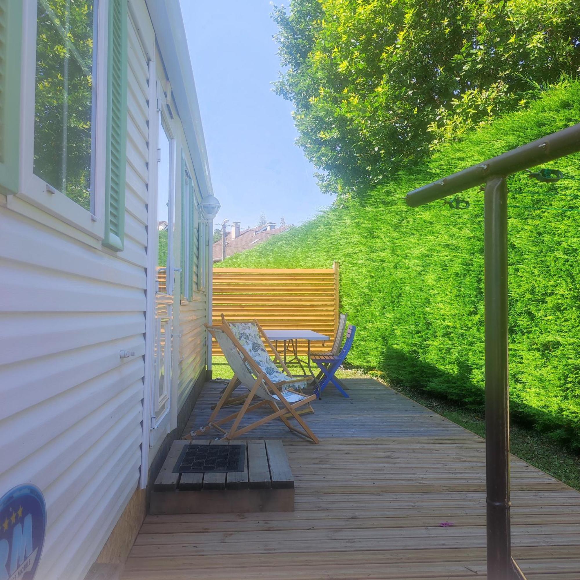 Mobile-Home Avec Terrasse Thonon-les-Bains Eksteriør bilde
